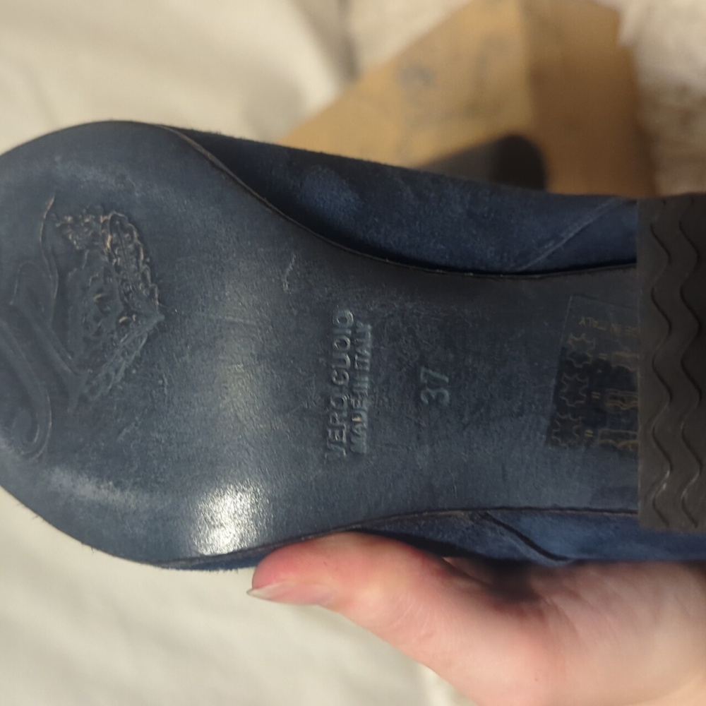 NWT Free People blue suede boots - Picture 8 of 12